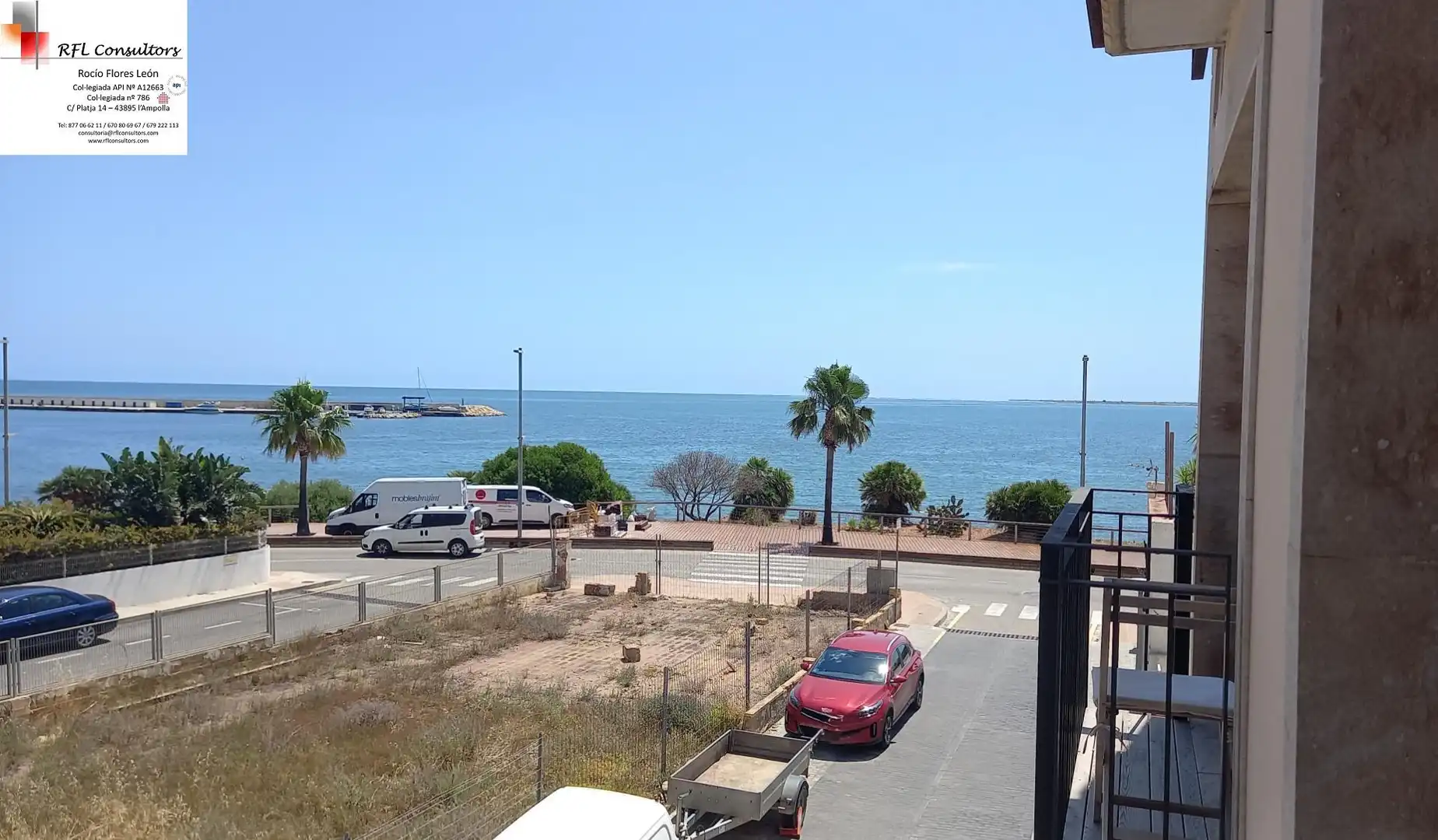 Aparcament de Apartament en venda en L'Ampolla amb Calefacció i Balcó