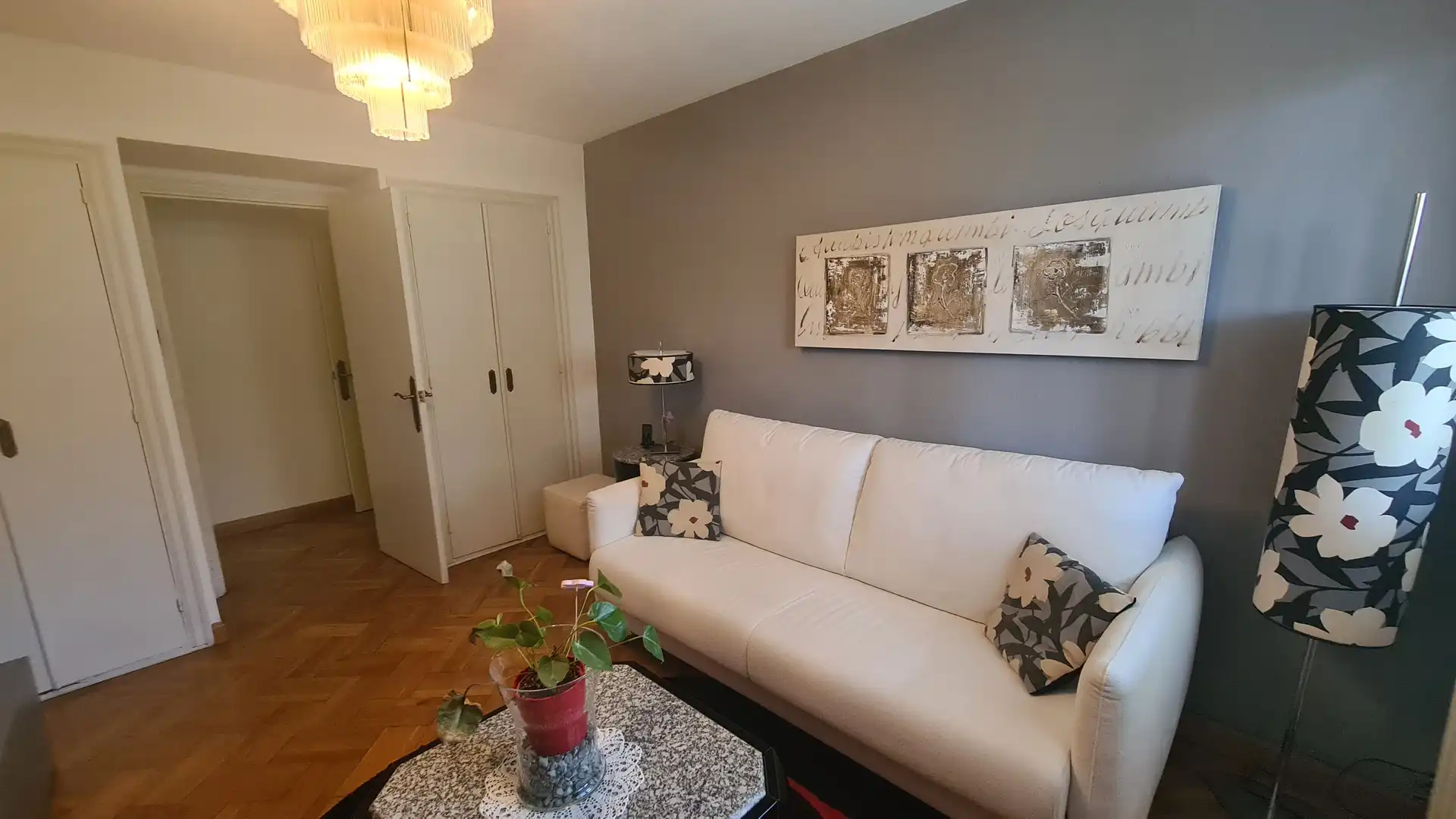 Sala de estar de Piso en venta en Barcelona con Terraza