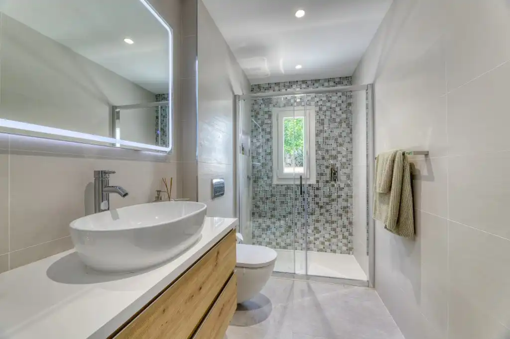 Bathroom of Houses for sale in Calvià  with Private garden, Terrace and Swimming Pool