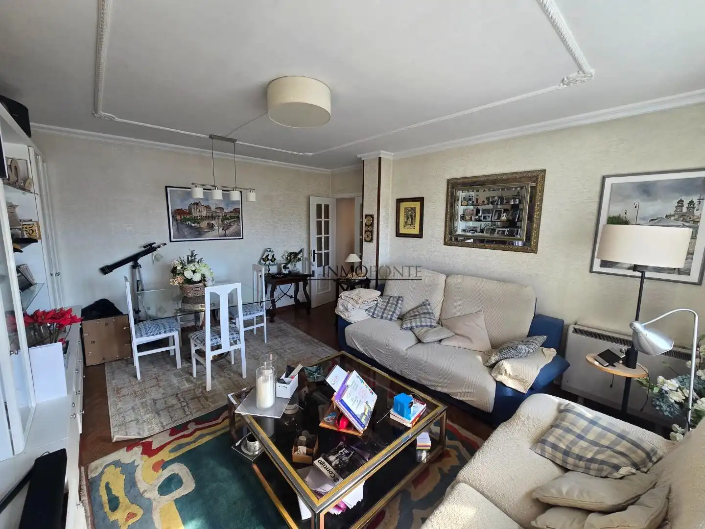 Sala de estar de Piso en venta en Vilagarcía de Arousa
