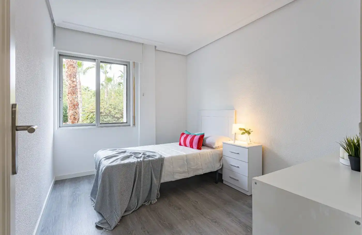 Bedroom of Flat for sale in Murcia  with Air Conditioner, Heating and Furnished