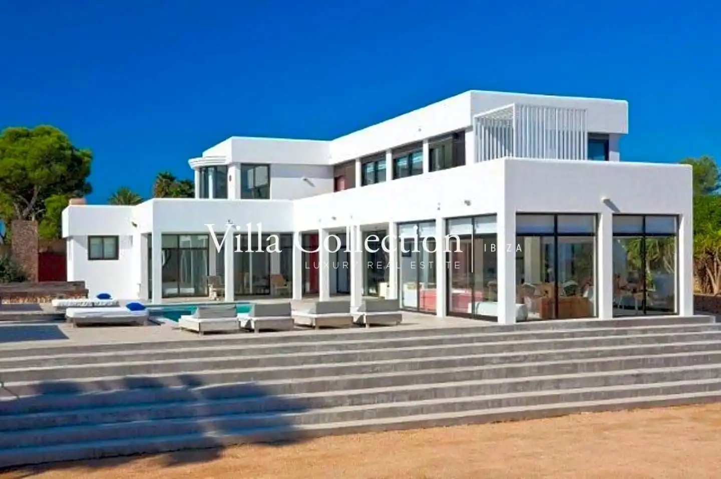 Exterior view of Houses for sale in Sant Josep de sa Talaia  with Air Conditioner, Private garden and Terrace