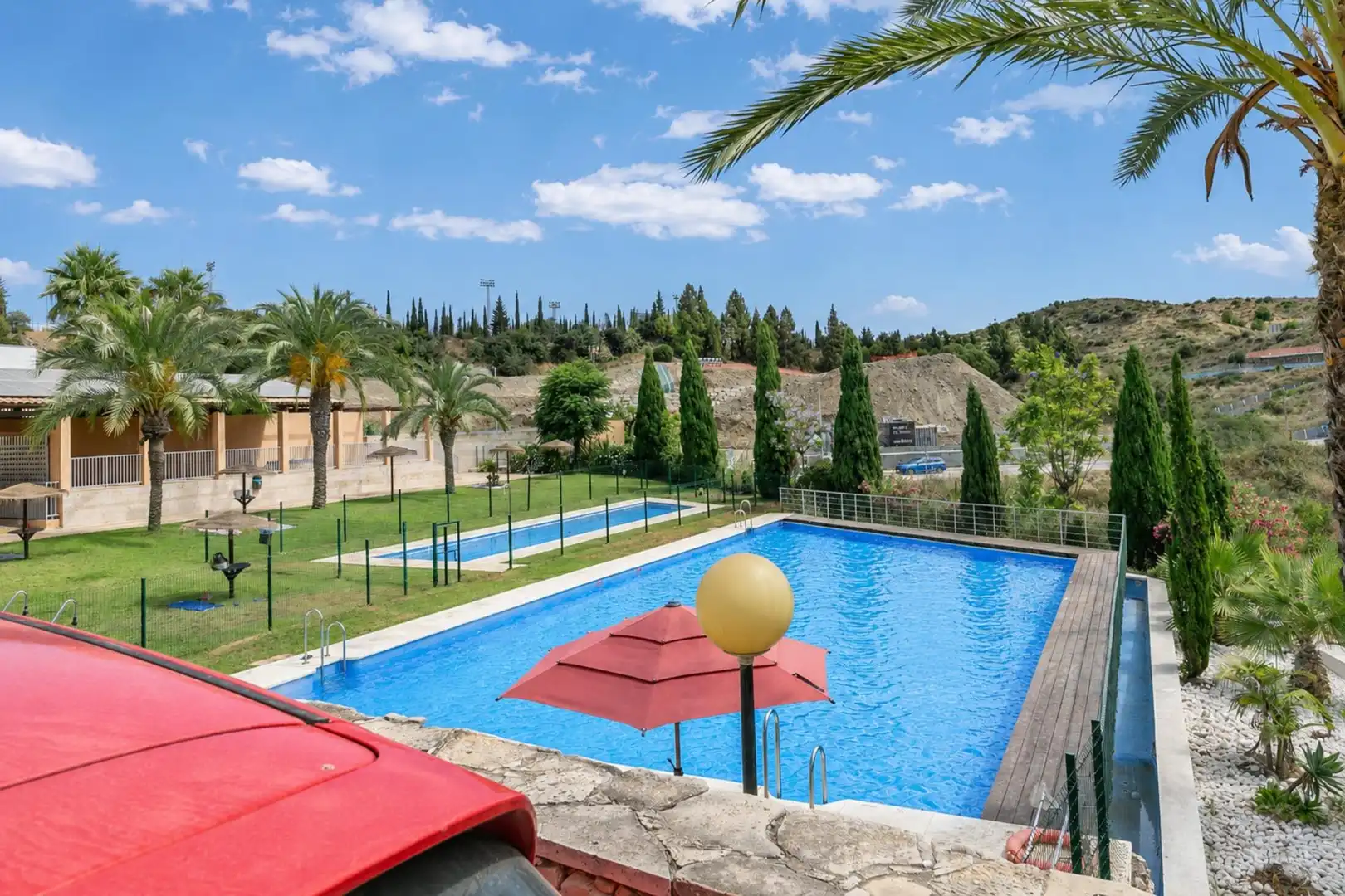 Piscina de Casa adosada en venta en Mijas con Jardín privado, Terraza y Trastero