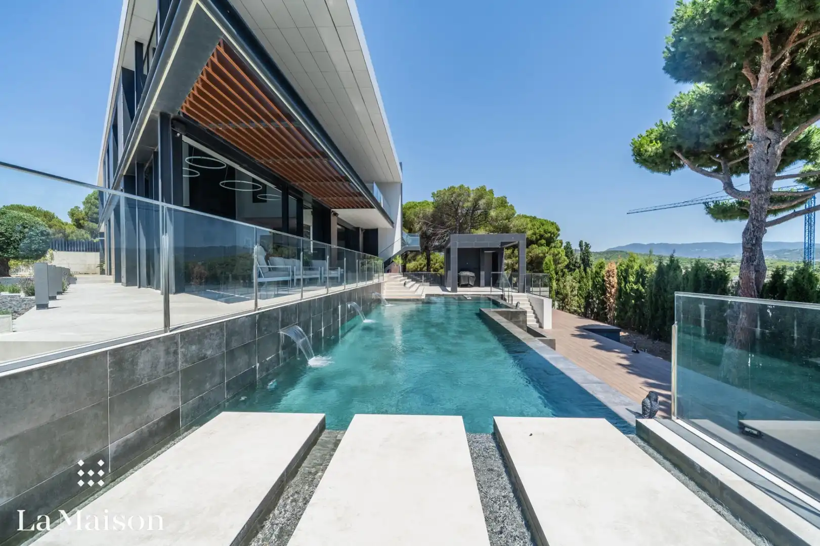 Terraza de Casa o chalet en venta en Caldes d'Estrac con Aire acondicionado, Calefacción y Jardín privado
