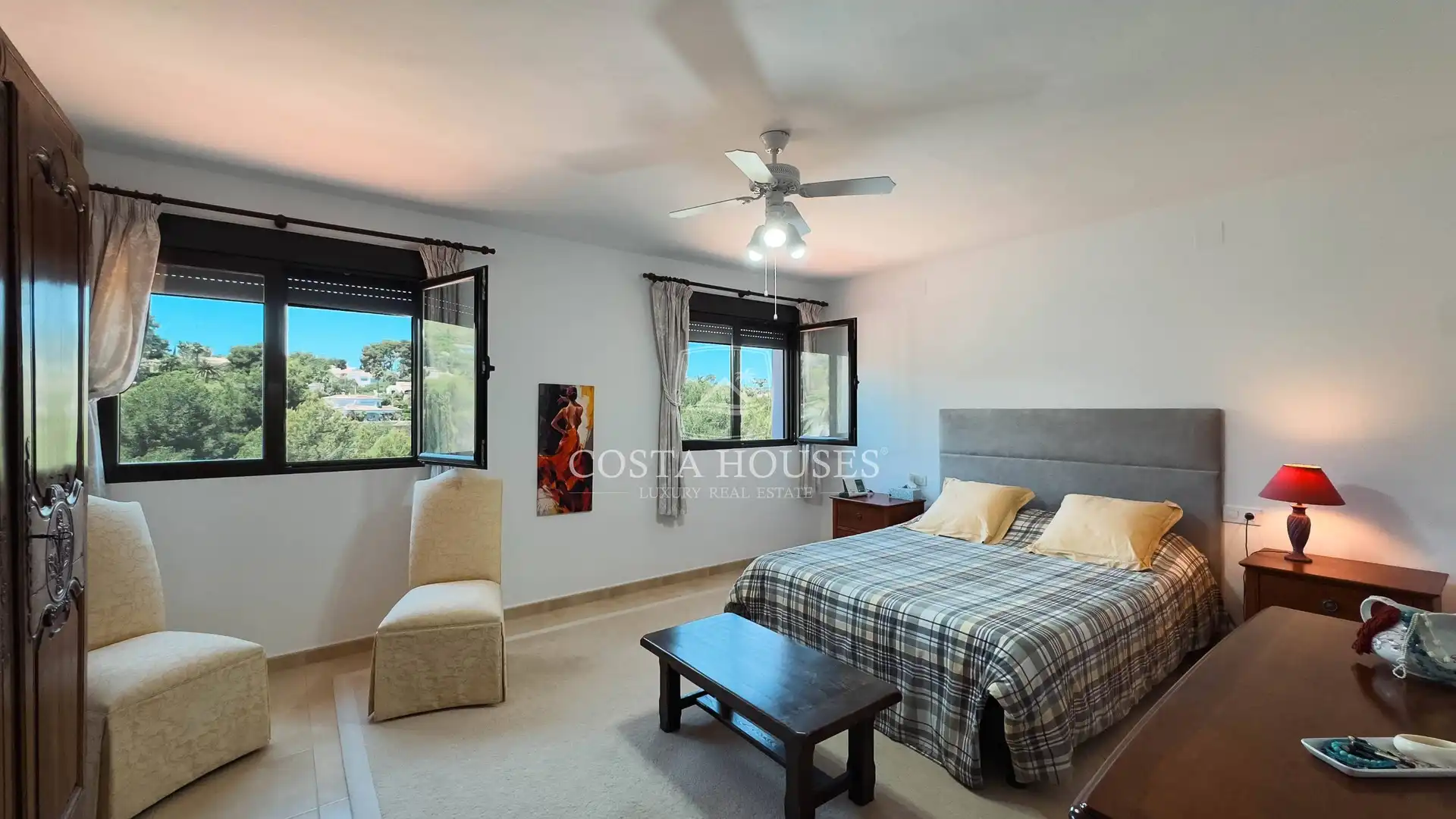 Bedroom of Houses for sale in Jávea / Xàbia  with Air Conditioner, Private garden and Terrace