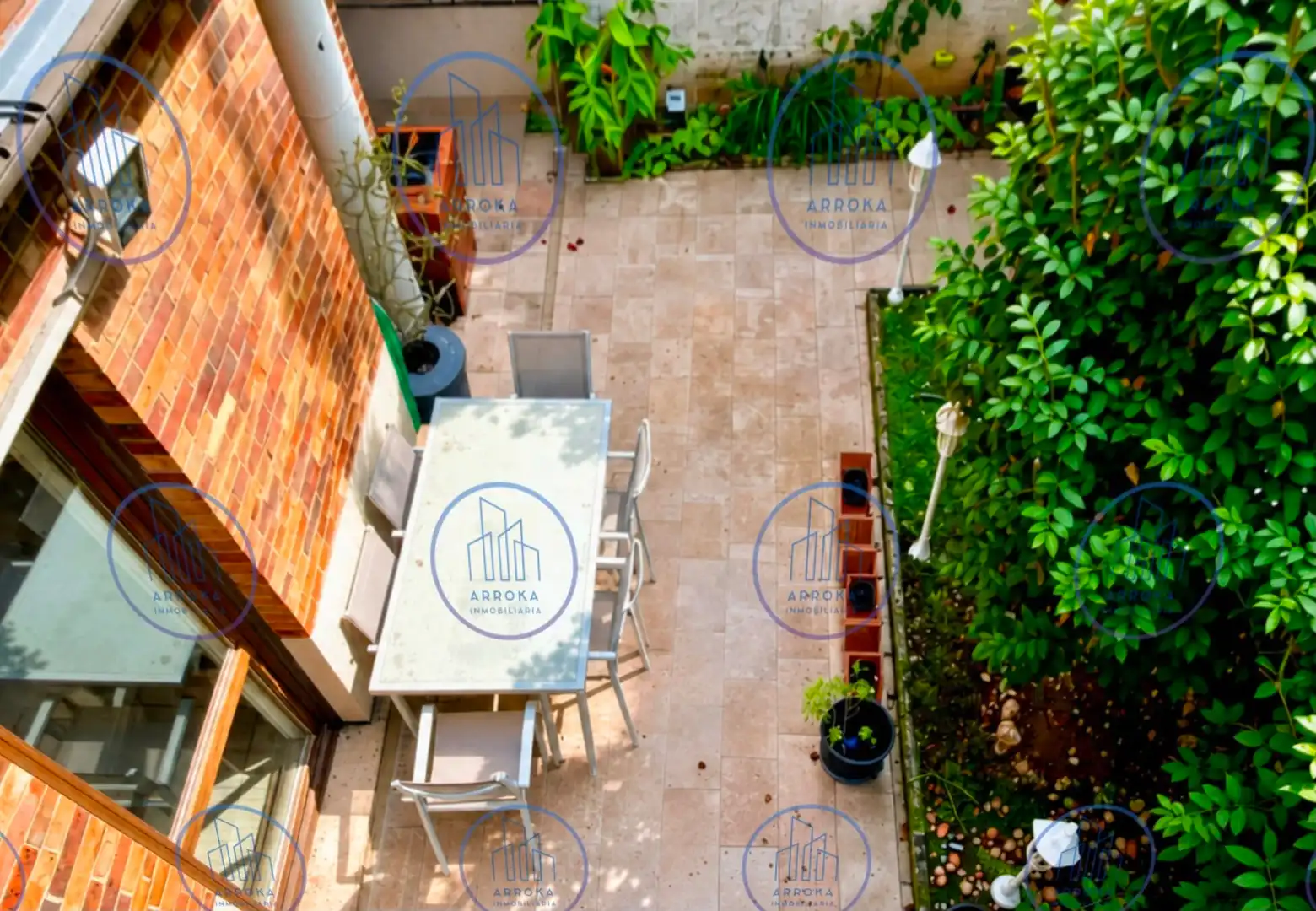 Terraza de Casa adosada en venta en Donostia - San Sebastián  con Calefacción, Jardín privado y Terraza