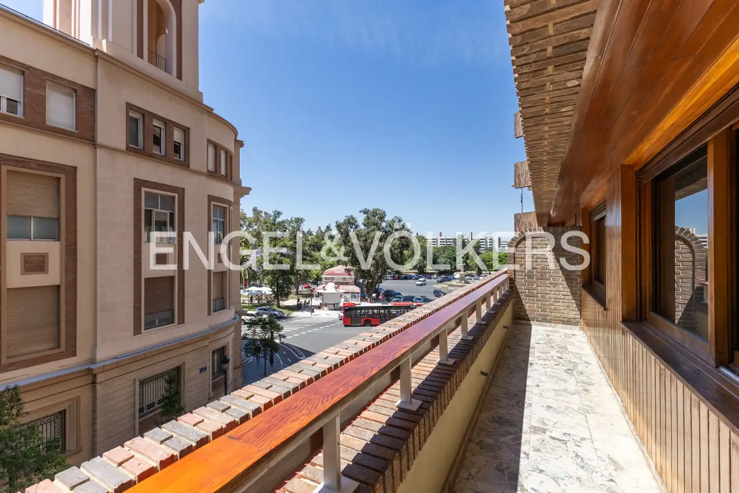 Terraza de Piso de alquiler en Valencia con Aire acondicionado, Calefacción y Terraza