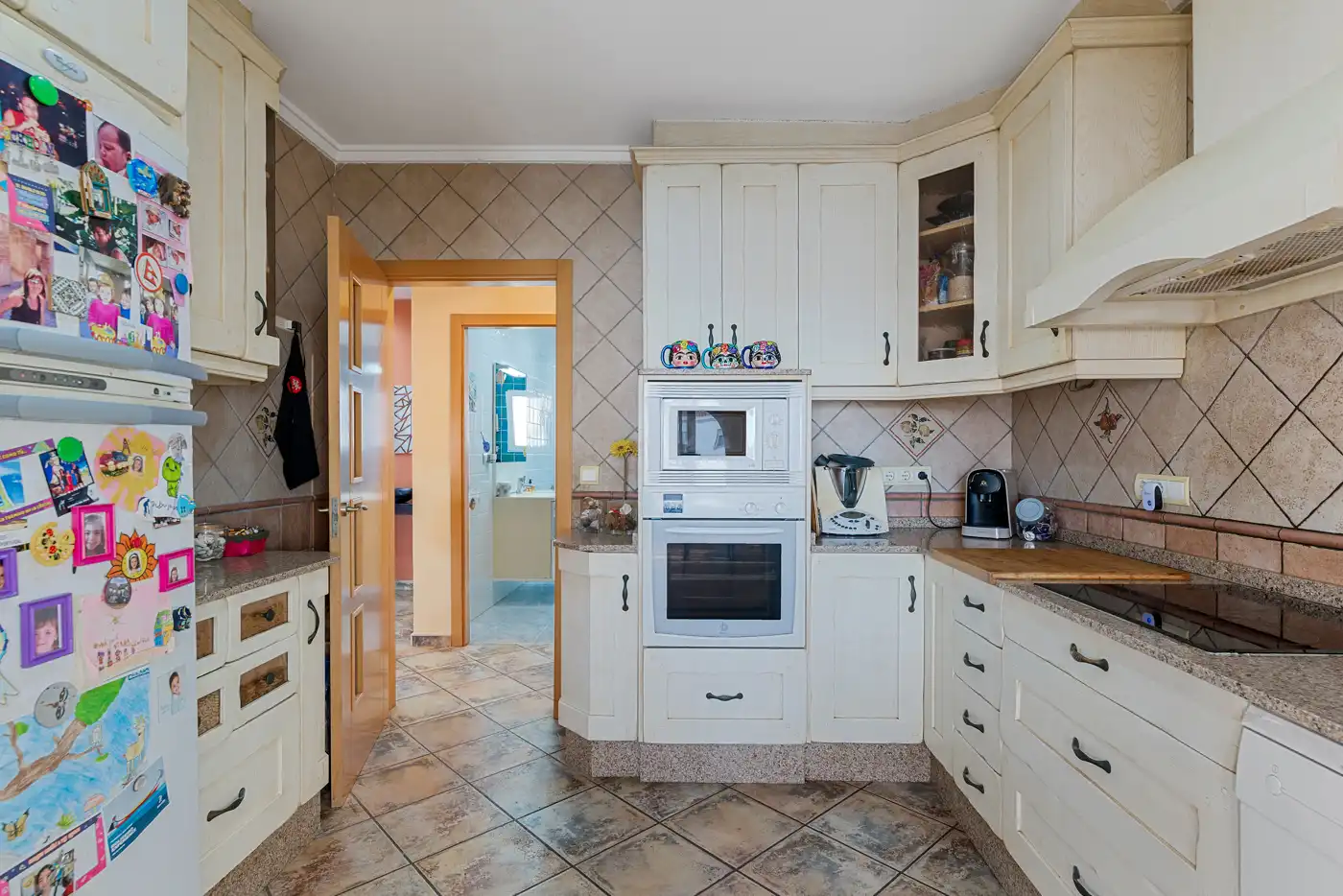 Cocina de Casa o chalet en venta en Rojales con Aire acondicionado, Jardín privado y Terraza