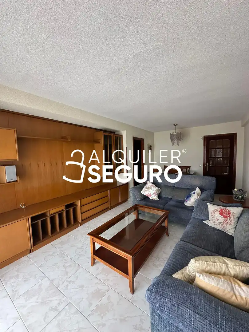 Sala de estar de Piso de alquiler en Alcorcón con Calefacción, Terraza y Amueblado