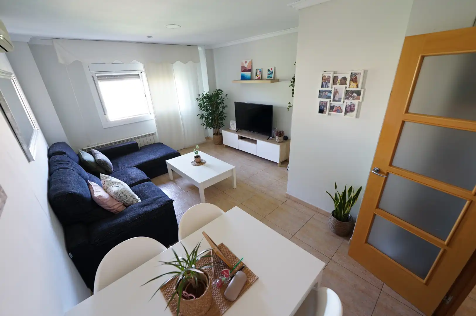 Sala de estar de Piso en venta en Terrassa con Aire acondicionado, Calefacción y Horno
