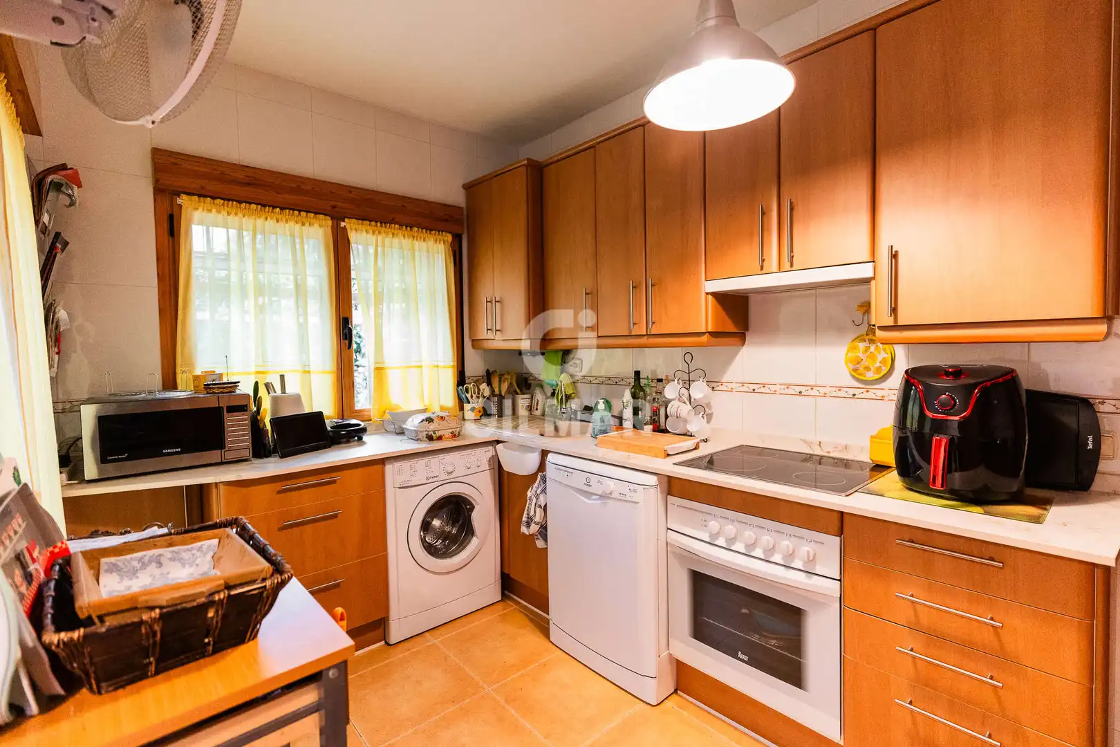 Cocina de Casa o chalet en venta en Hoyo de Manzanares con Calefacción, Jardín privado y Piscina