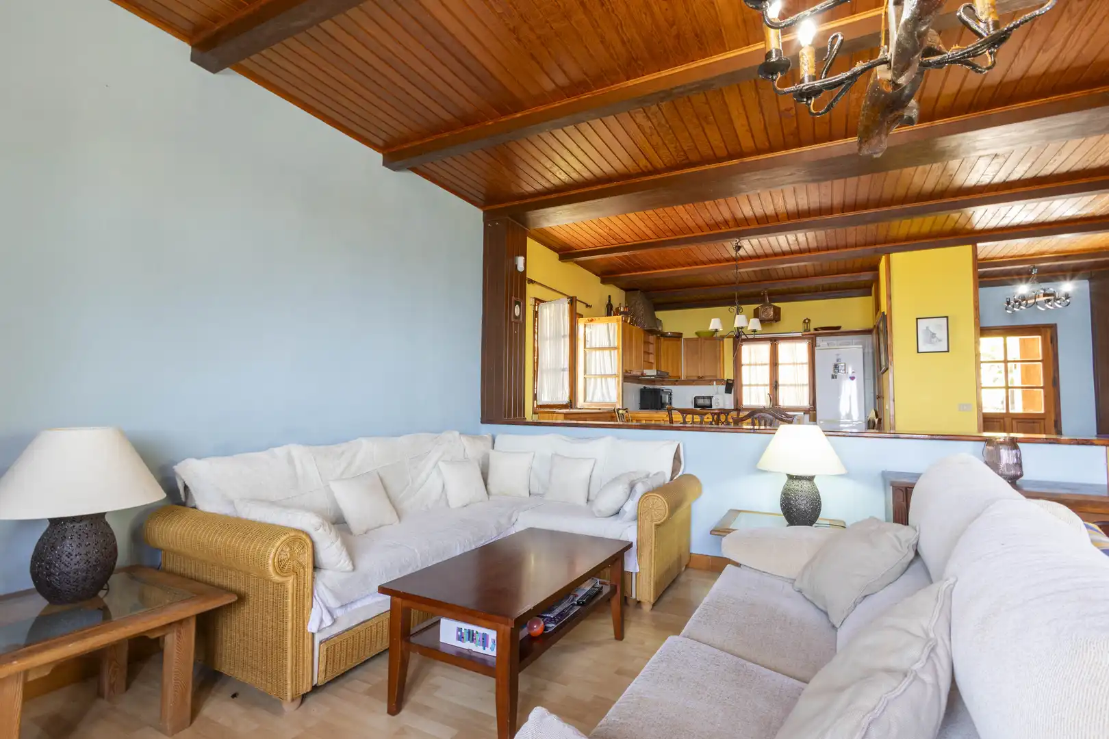 Sala d'estar de Casa o xalet en venda en La Orotava amb Calefacció, Jardí privat i Traster