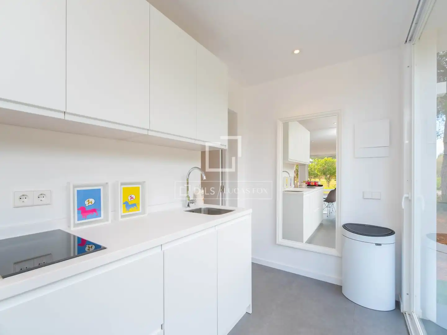 Kitchen of Houses for sale in Santa Eulària des Riu  with Air Conditioner, Heating and Terrace