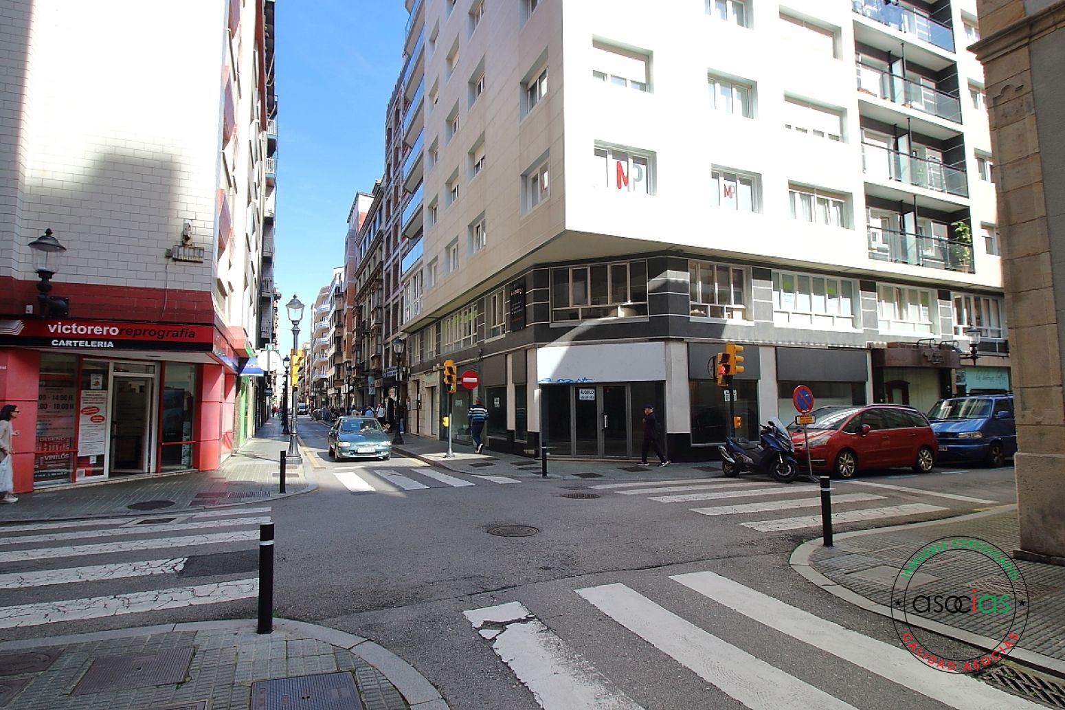 Vista exterior de Pis en venda en Gijón  amb Calefacció, Parquet i Terrassa