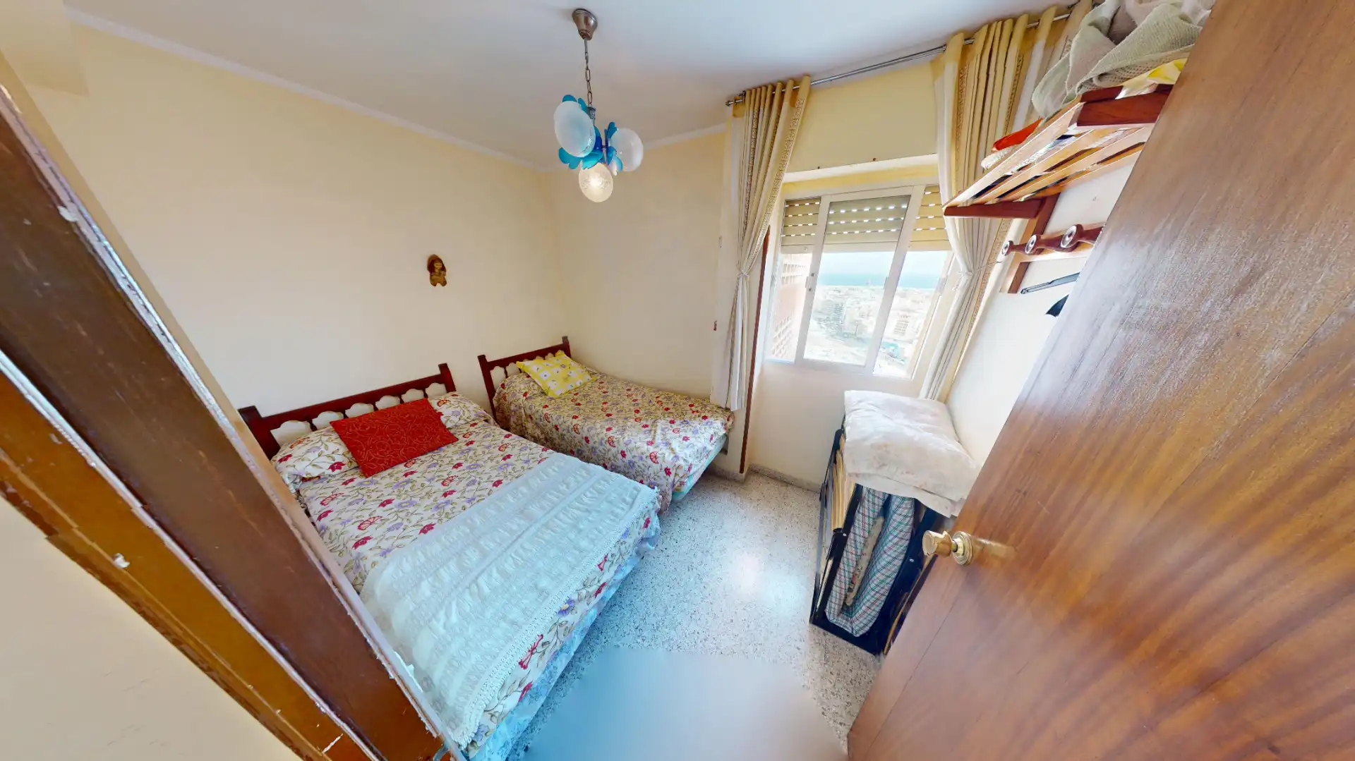 Bedroom of Flat for sale in Alicante / Alacant  with Parquet flooring, Terrace and Furnished