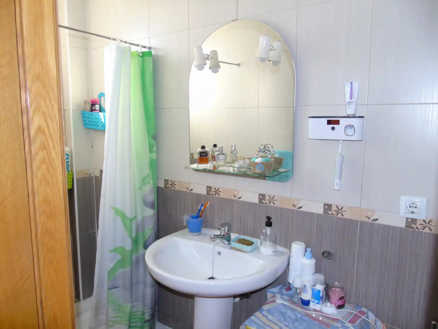 Badezimmer von Dachboden zum Verkauf in Lorquí mit Klimaanlage, Terrasse und Ofen