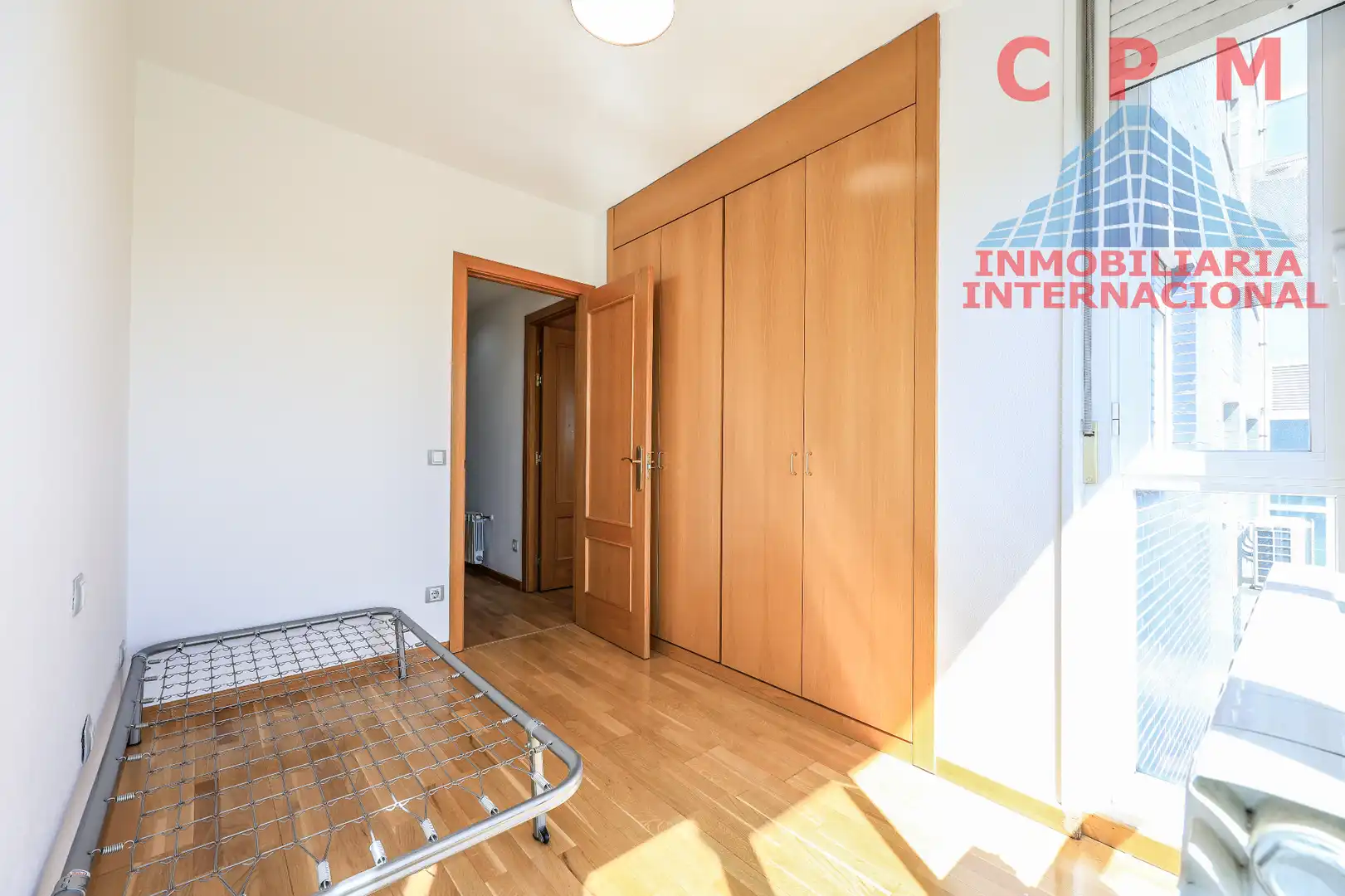 Bedroom of Flat for rent in Madrid  with Air Conditioner, Heating and Parquet flooring