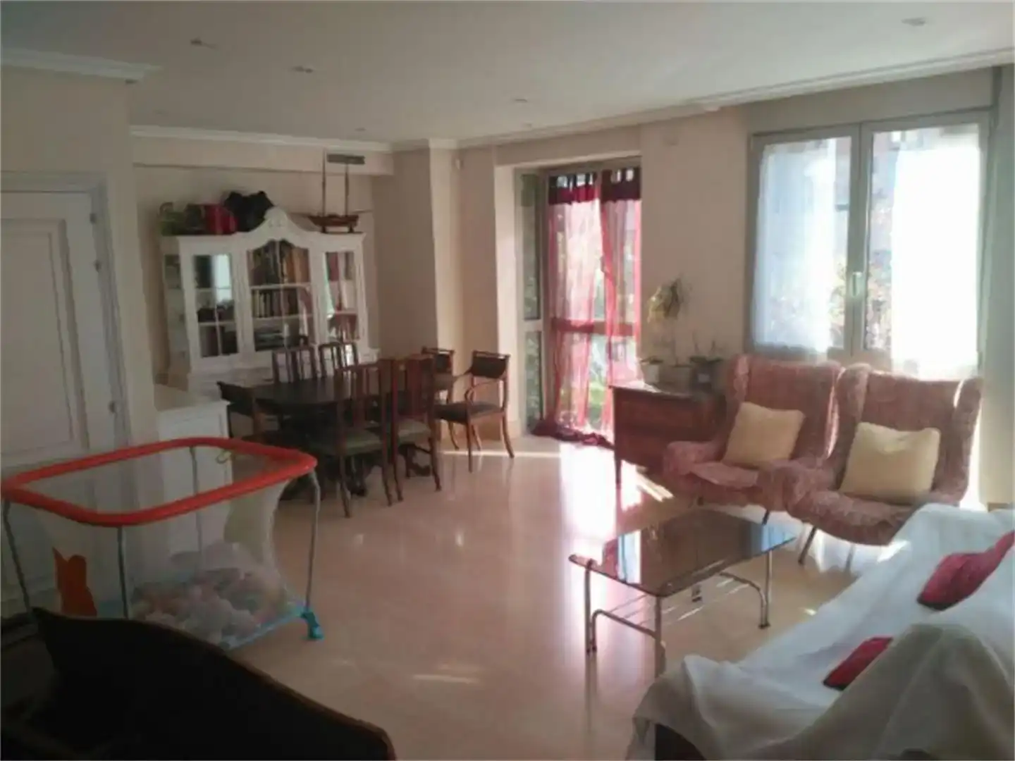 Esszimmer von Wohnung zur Miete in  Madrid Capital mit Klimaanlage und Schwimmbad
