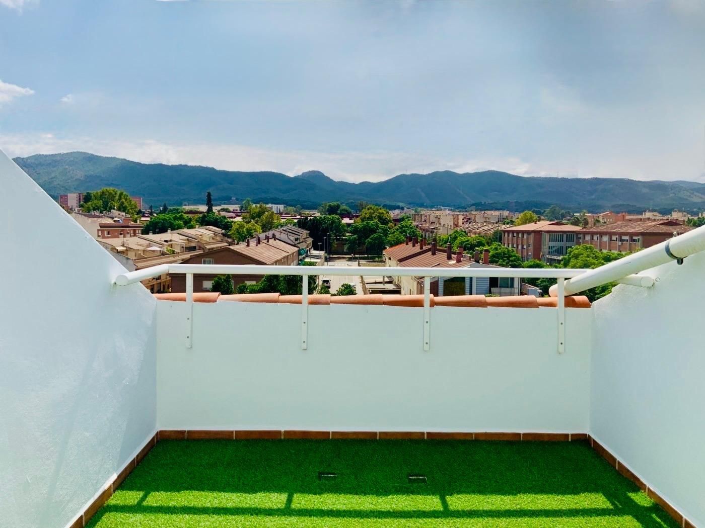 Terraza de Ático de alquiler en  Murcia Capital con Aire acondicionado, Jardín privado y Terraza