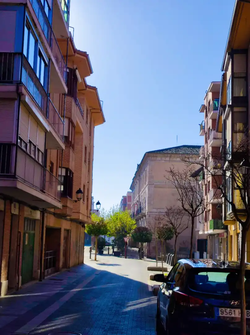 Exterior view of Flat for rent in Palencia  with Heating, Parquet flooring and Terrace