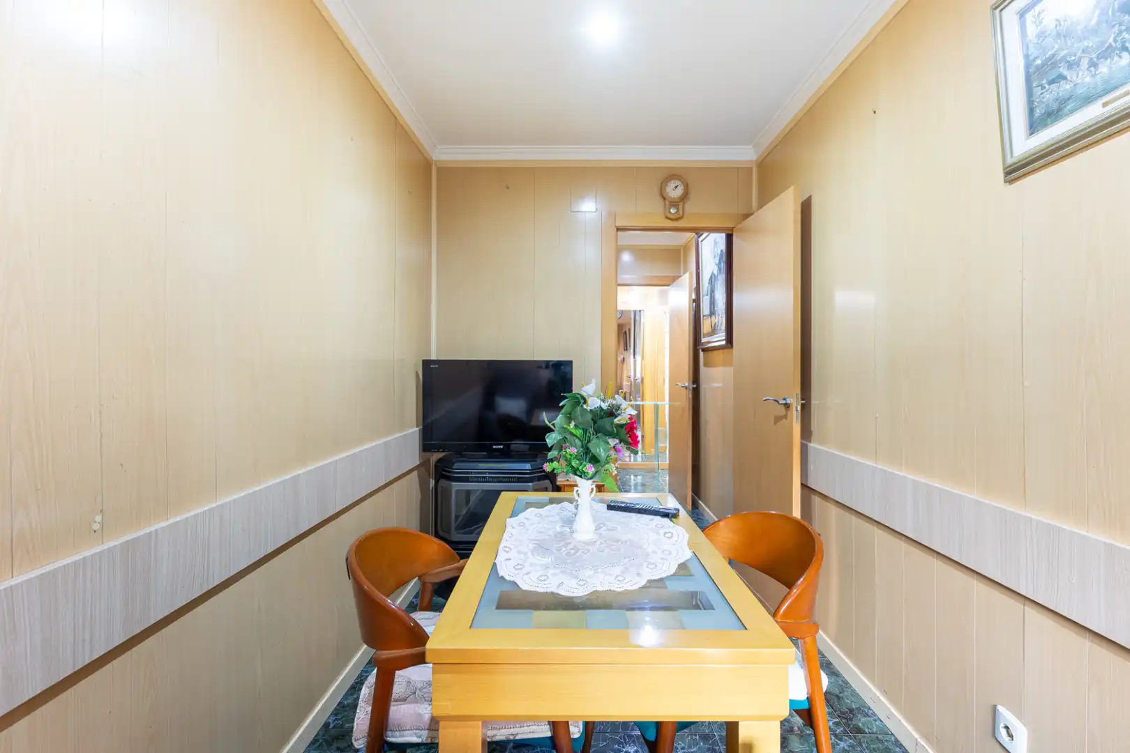 Dining room of Flat for sale in Terrassa  with Air Conditioner, Heating and Terrace