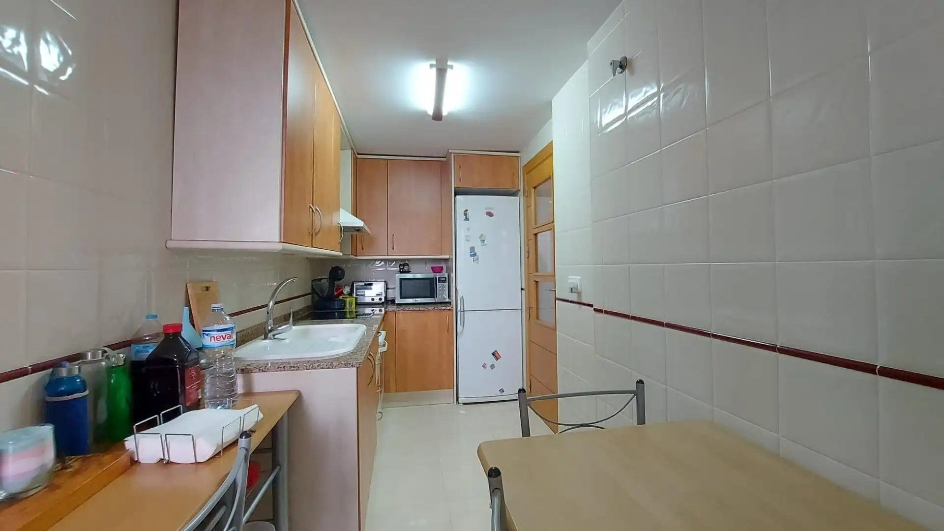 Cocina de Piso de alquiler en El Ejido con Aire acondicionado, Amueblado y Piscina comunitaria