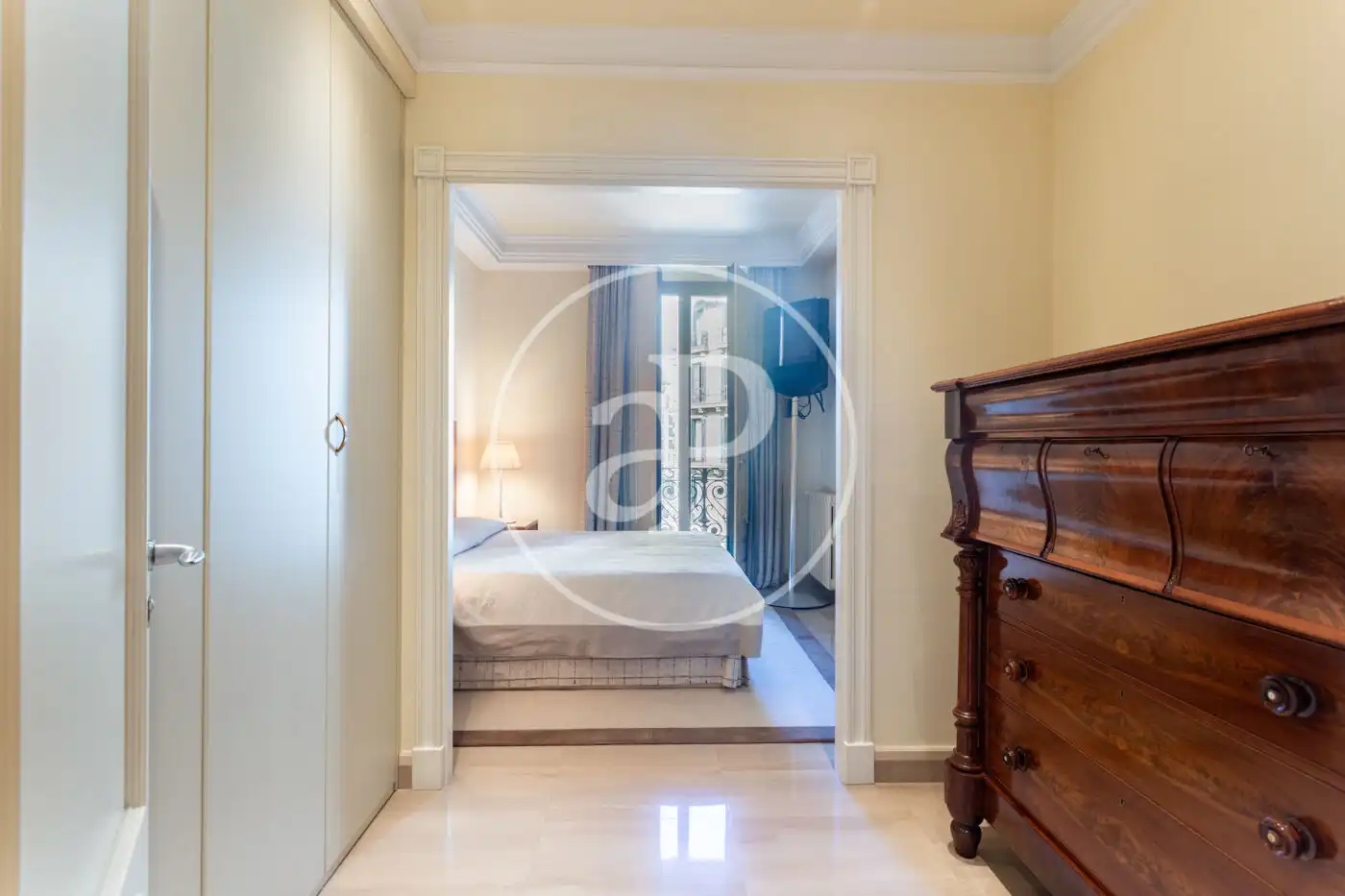 Habitación de Piso de alquiler en Barcelona con Aire acondicionado, Calefacción y Amueblado