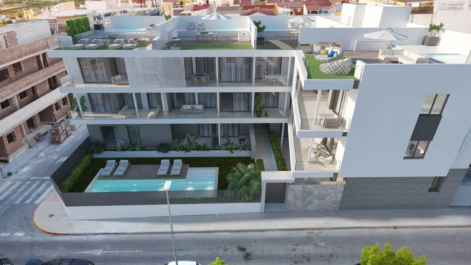Bajo con piscina en venta en Benijófar, imagen 2