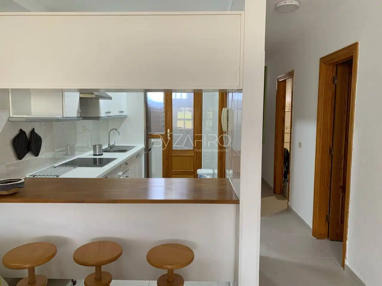 Cocina de Apartamento de alquiler en San Cristóbal de la Laguna con Terraza y Amueblado
