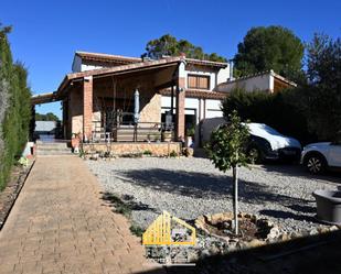 Exterior view of House or chalet for sale in Macastre  with Heating, Private garden and Terrace