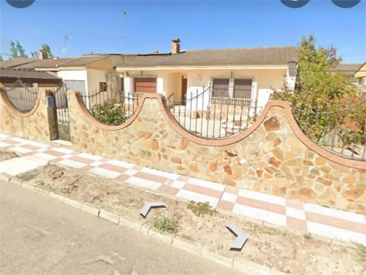 Vista exterior de Piso en venta en Saucedilla con Aire acondicionado, Jardín privado y Amueblado