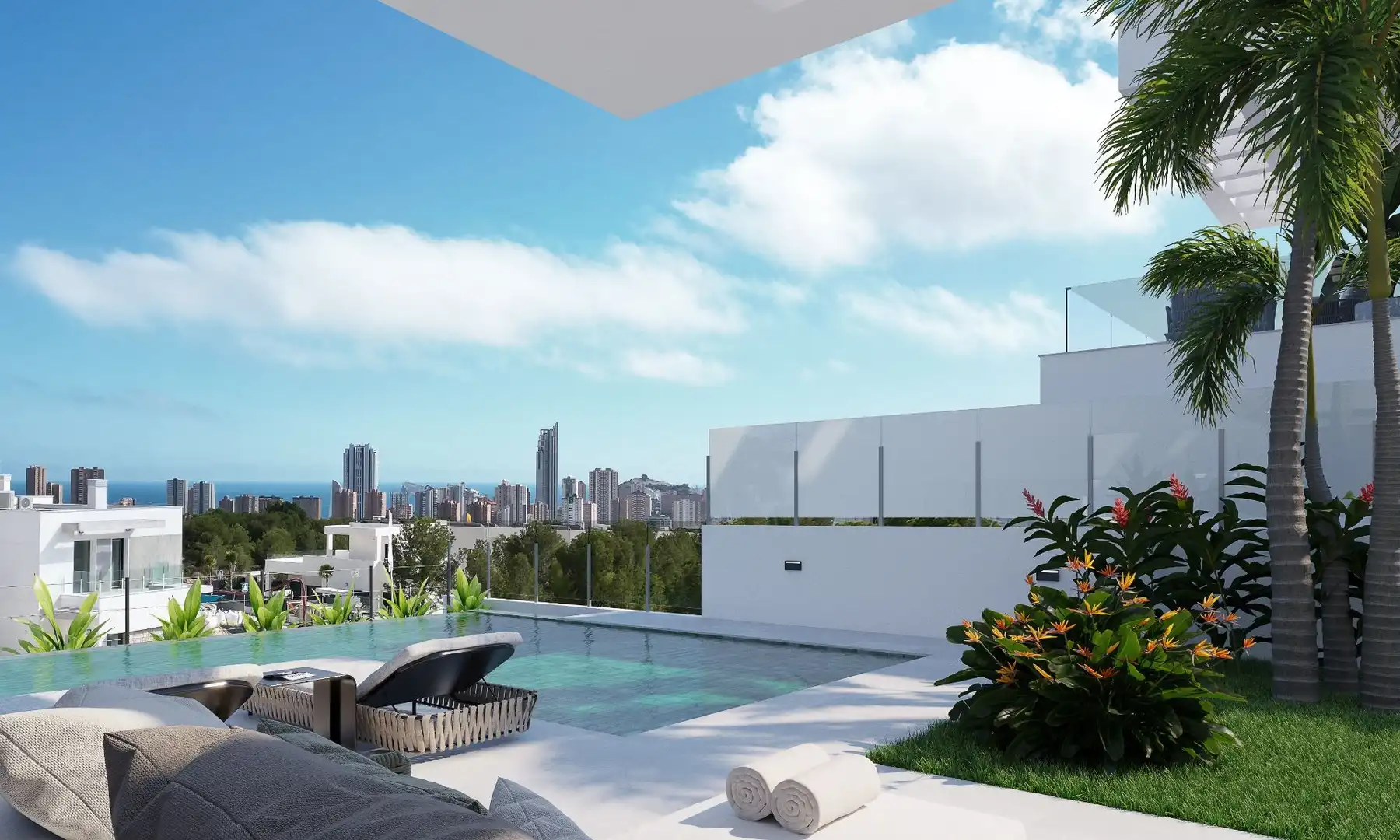 Villa mit Pool zum Verkauf in Golf Bahía