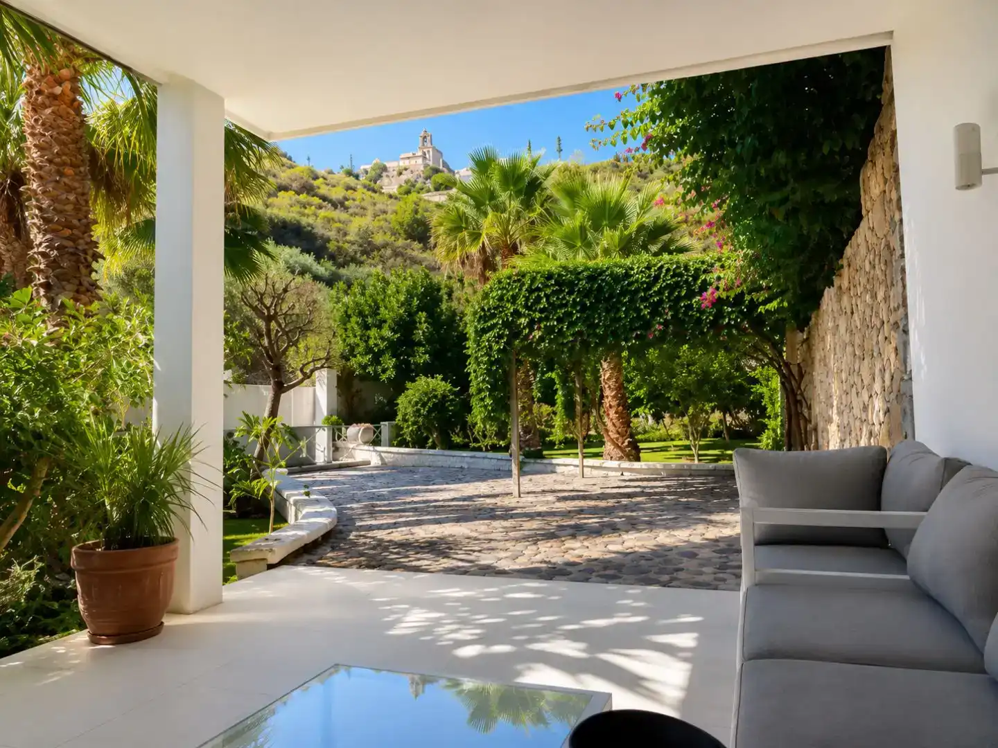 Terrassa de Casa o xalet en venda en Salobreña amb Aire condicionat, Piscina i Balcó