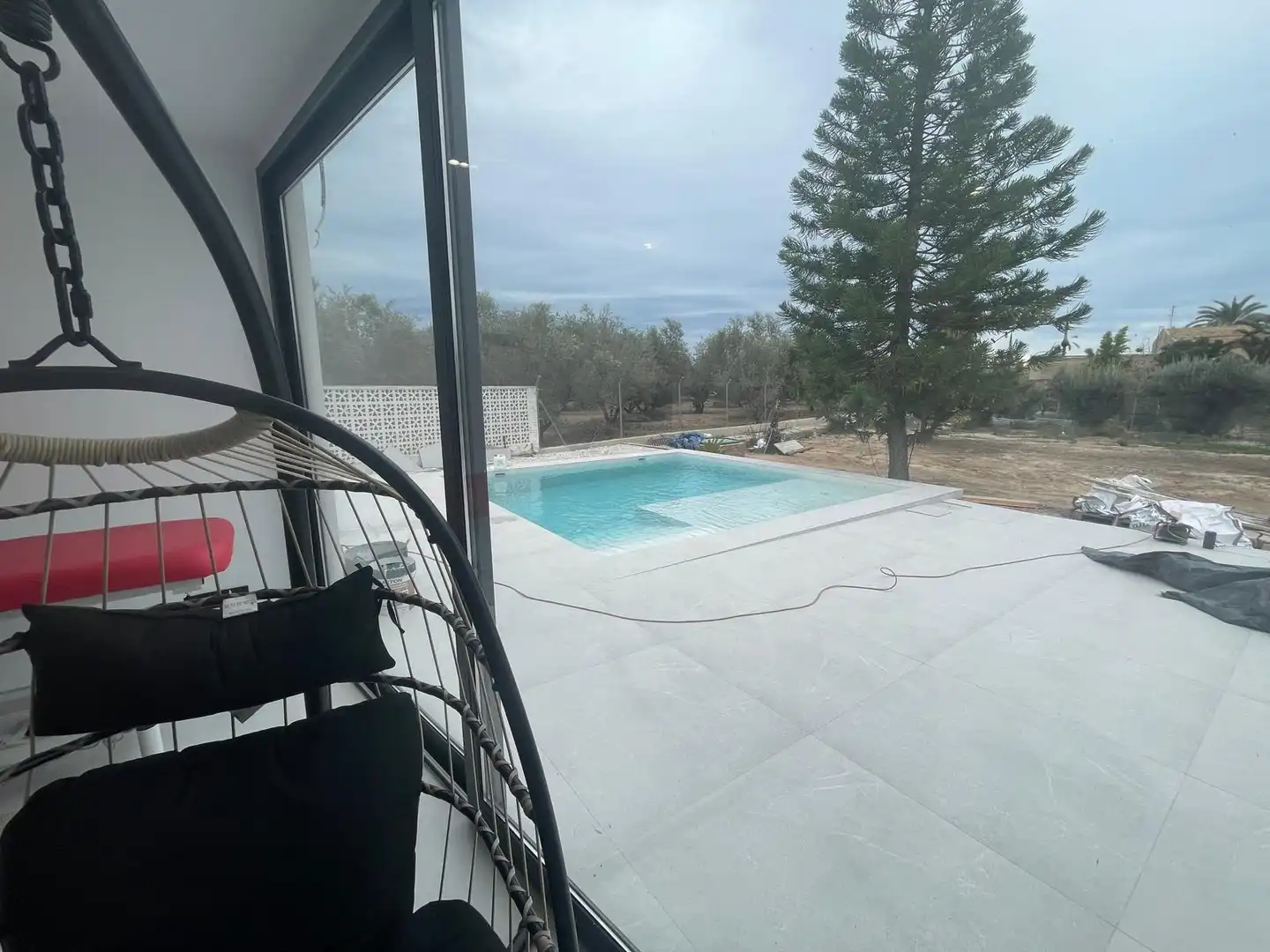 Piscina de Casa o xalet en venda en Elche / Elx amb Aire condicionat, Terrassa i Traster