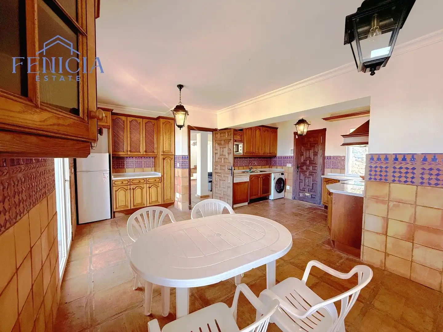 Cocina de Casa o chalet en venta en Almuñécar con Jardín privado, Terraza y Trastero