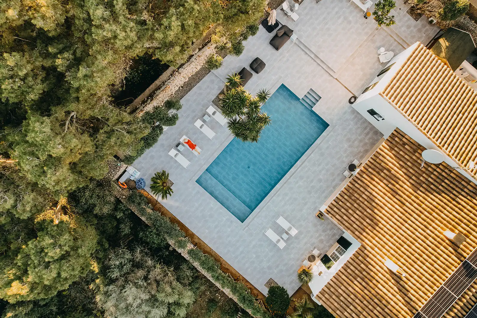 Piscina de Casa o xalet en venda en Es Castell amb Aire condicionat, Jardí privat i Terrassa