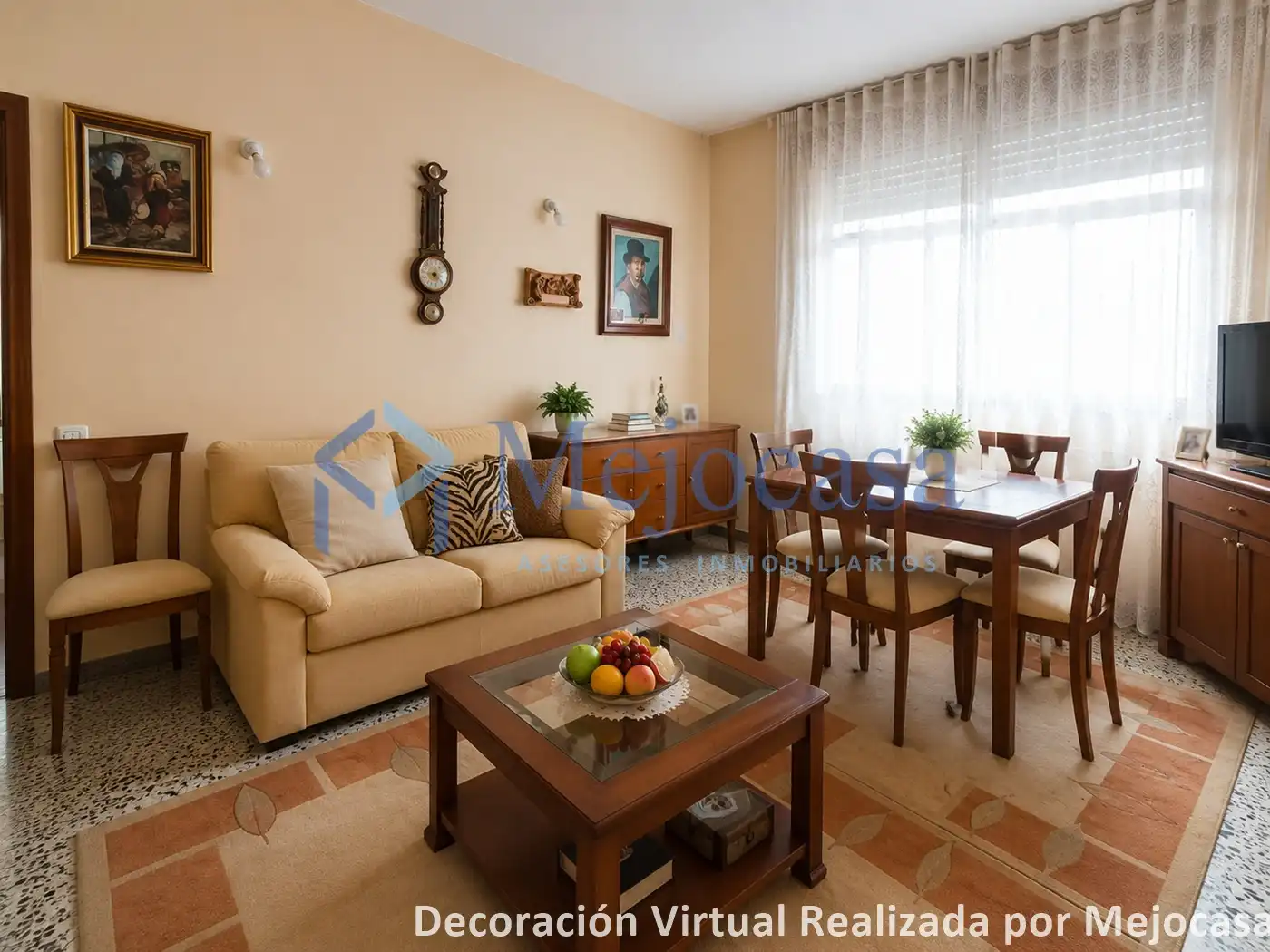 Living room of Houses for sale in Madrid  with Air Conditioner, Heating and Terrace