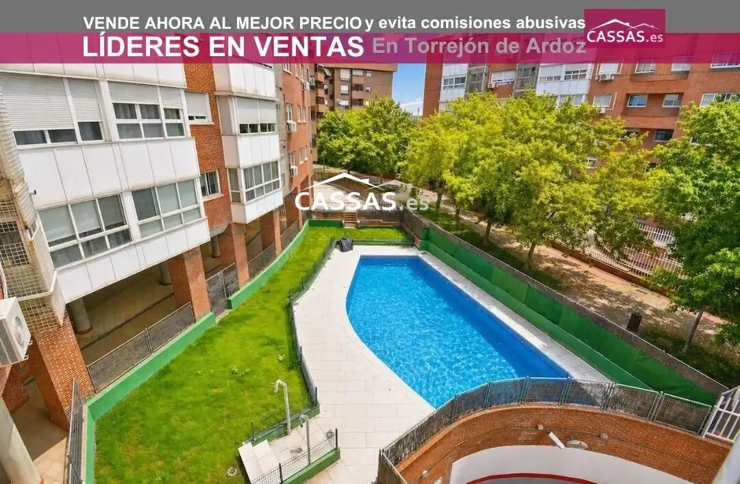 Vista exterior de Piso en venta en Torrejón de Ardoz con Aire acondicionado, Calefacción y Parquet
