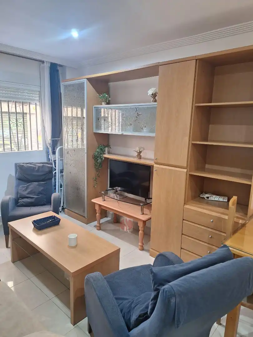 Living room of Flat for sale in Granada  with Heating and Furnished