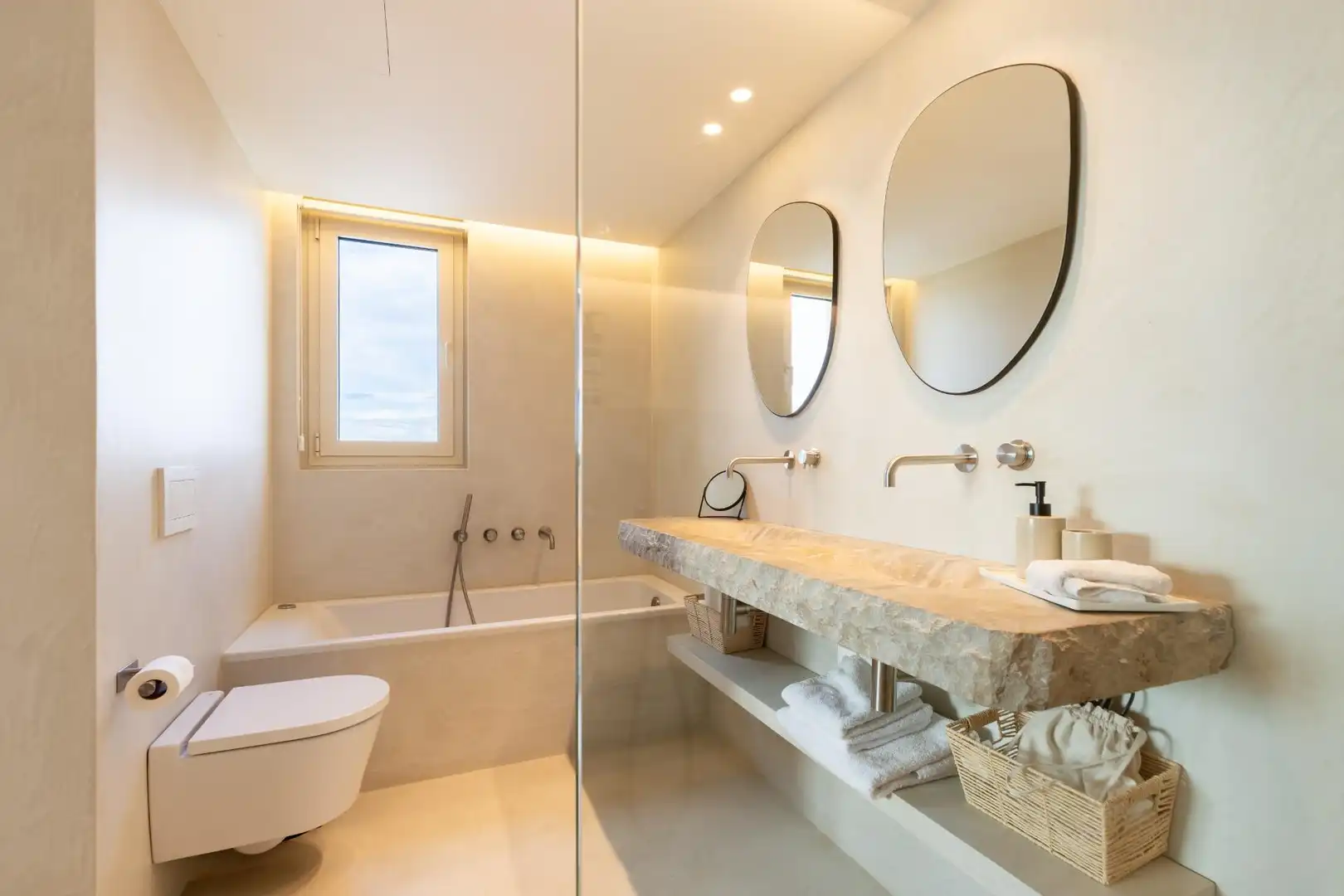 Baño de Casa o chalet en venta en Búger con Aire acondicionado, Calefacción y Jardín privado
