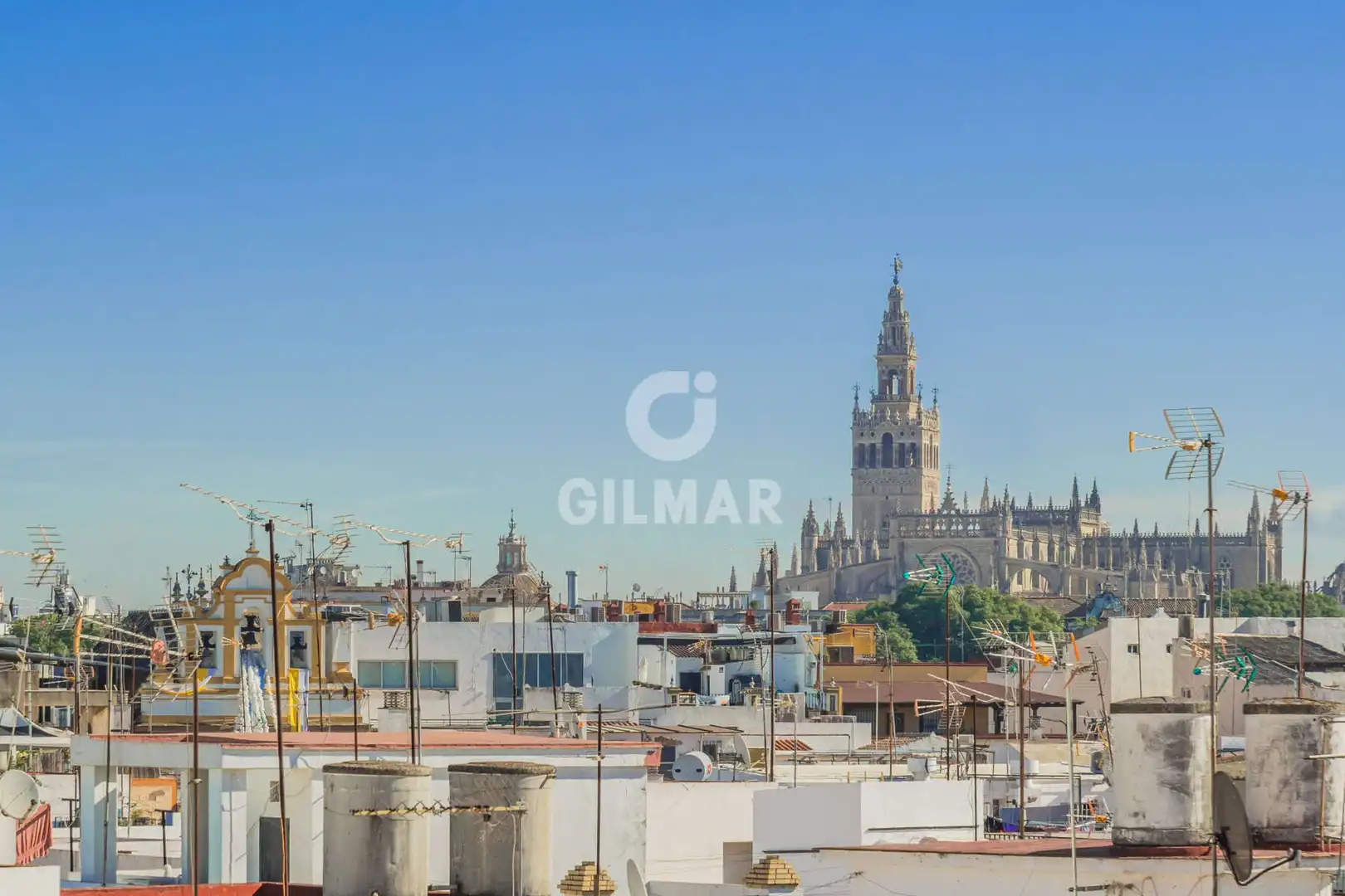 Exterior view of Attic for sale in Sevilla  with Heating, Storage room and Swimming Pool