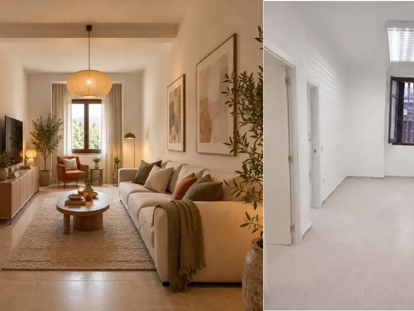 Living room of Flat for sale in Málaga Capital