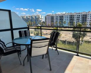 Terrassa de Apartament de lloguer en Moncofa amb Aire condicionat, Terrassa i Moblat