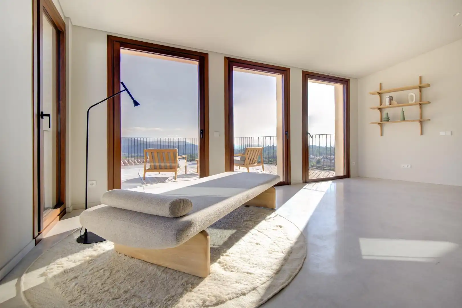 Living room of Houses for sale in Campanet  with Air Conditioner, Heating and Furnished