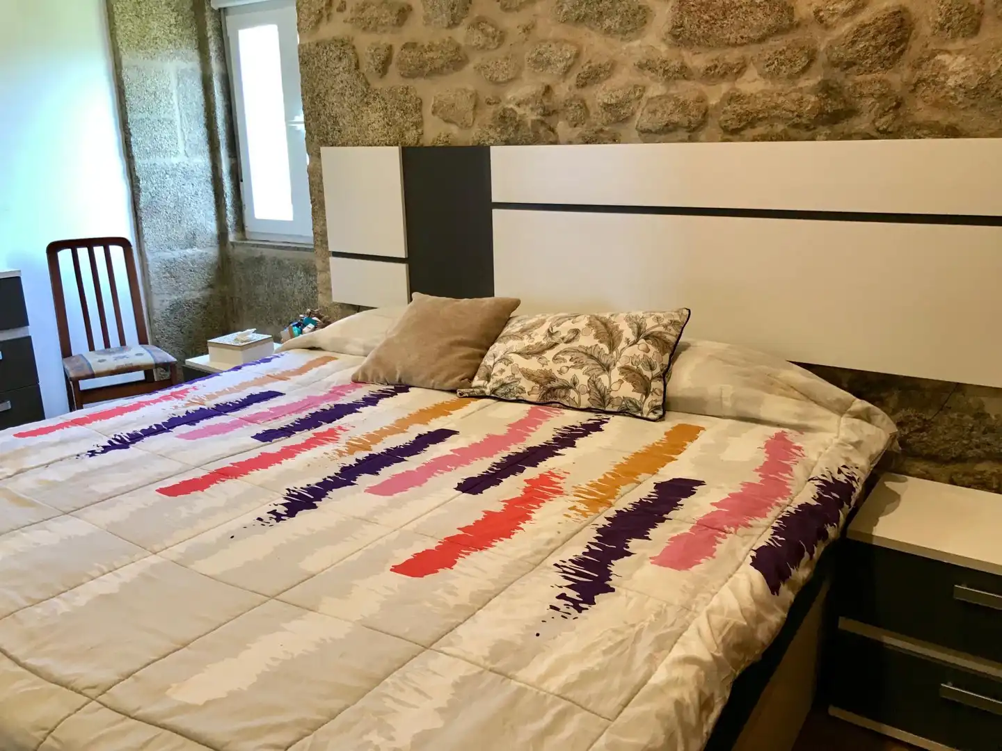 Dormitori de Casa o xalet en venda en Porto do Son amb Calefacció, Terrassa i Balcó