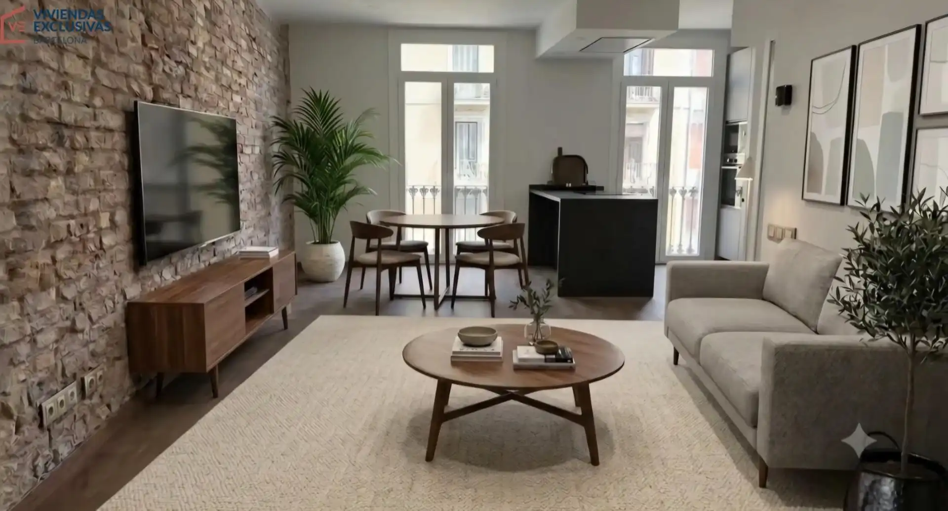 Piso con terraza en venta en Carrer de Viladomat