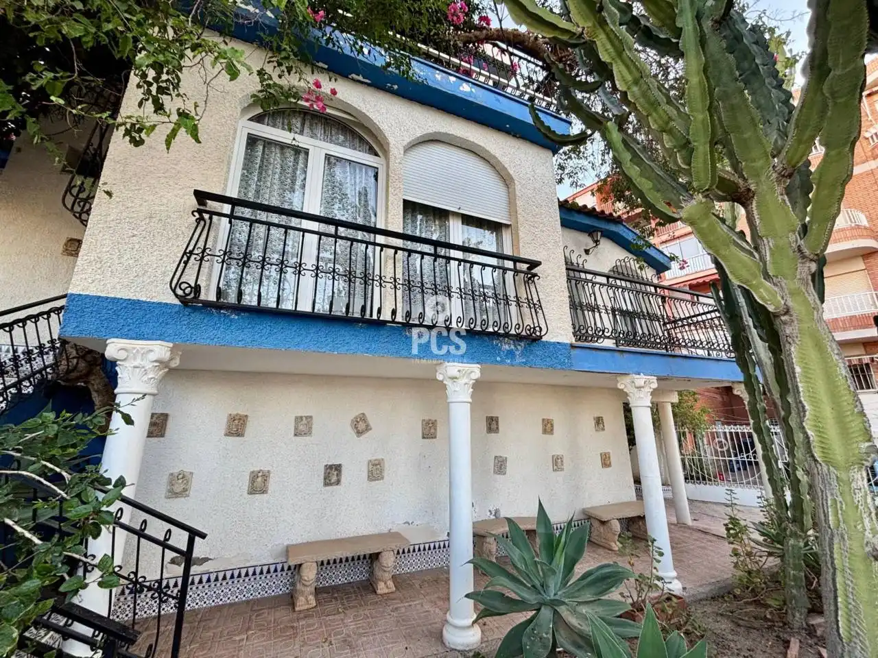 Vista exterior de Casa o chalet en venta en Mazarrón con Jardín privado y Terraza
