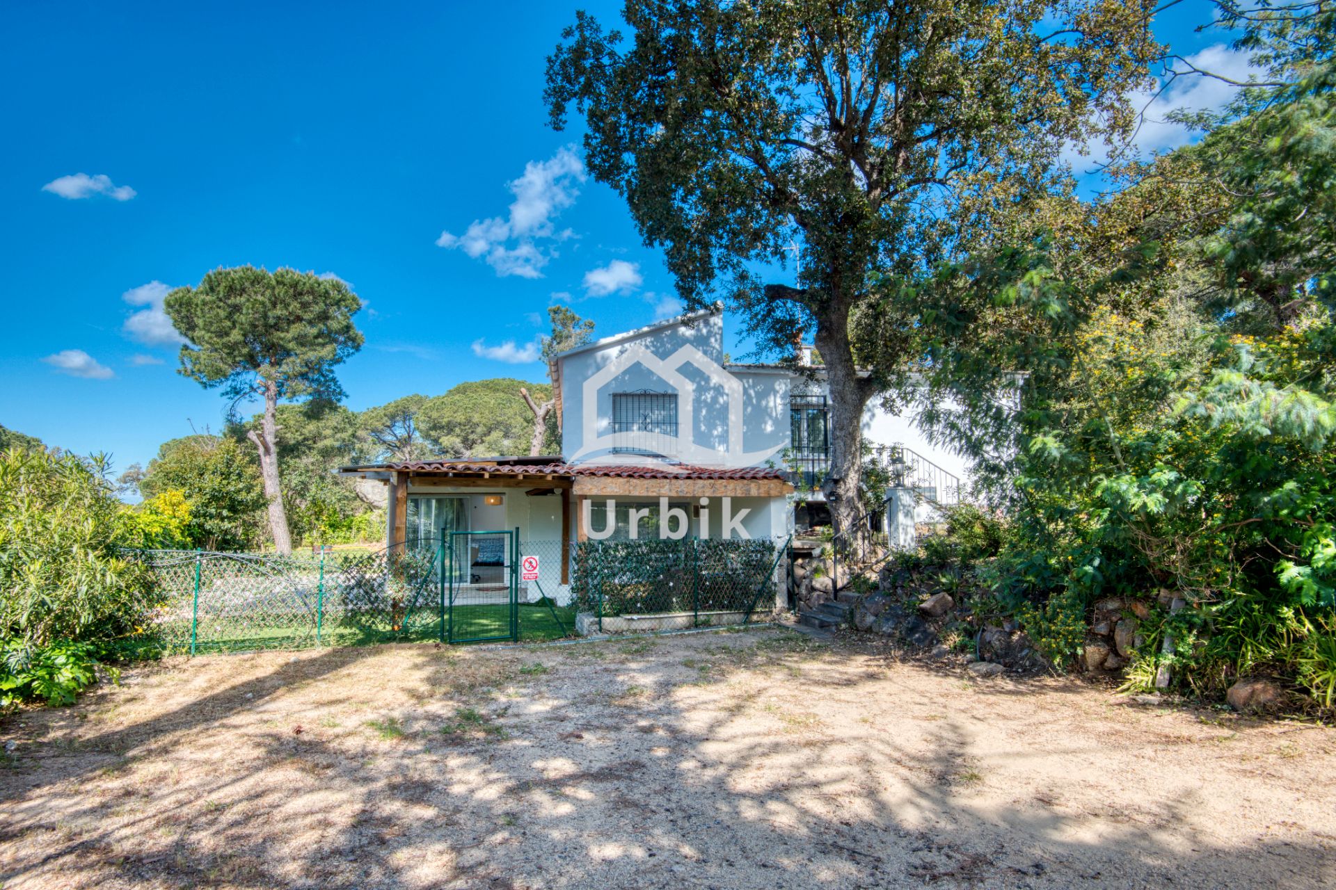Vista exterior de Casa o xalet en venda en Santa Cristina d'Aro amb Calefacció, Jardí privat i Terrassa