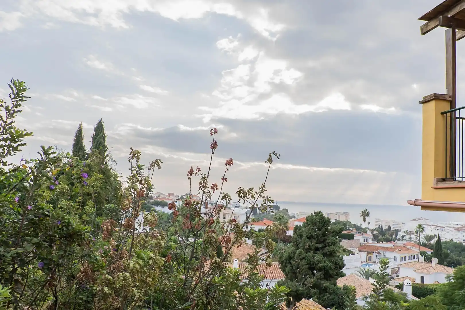 Exterior view of Detached homes for sale in Fuengirola  with Air Conditioner and Terrace