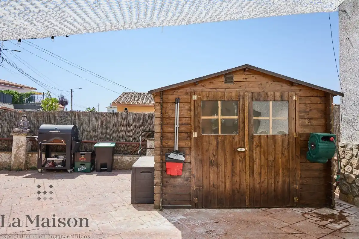 Exterior view of Houses for sale in Dosrius  with Heating, Private garden and Parquet flooring